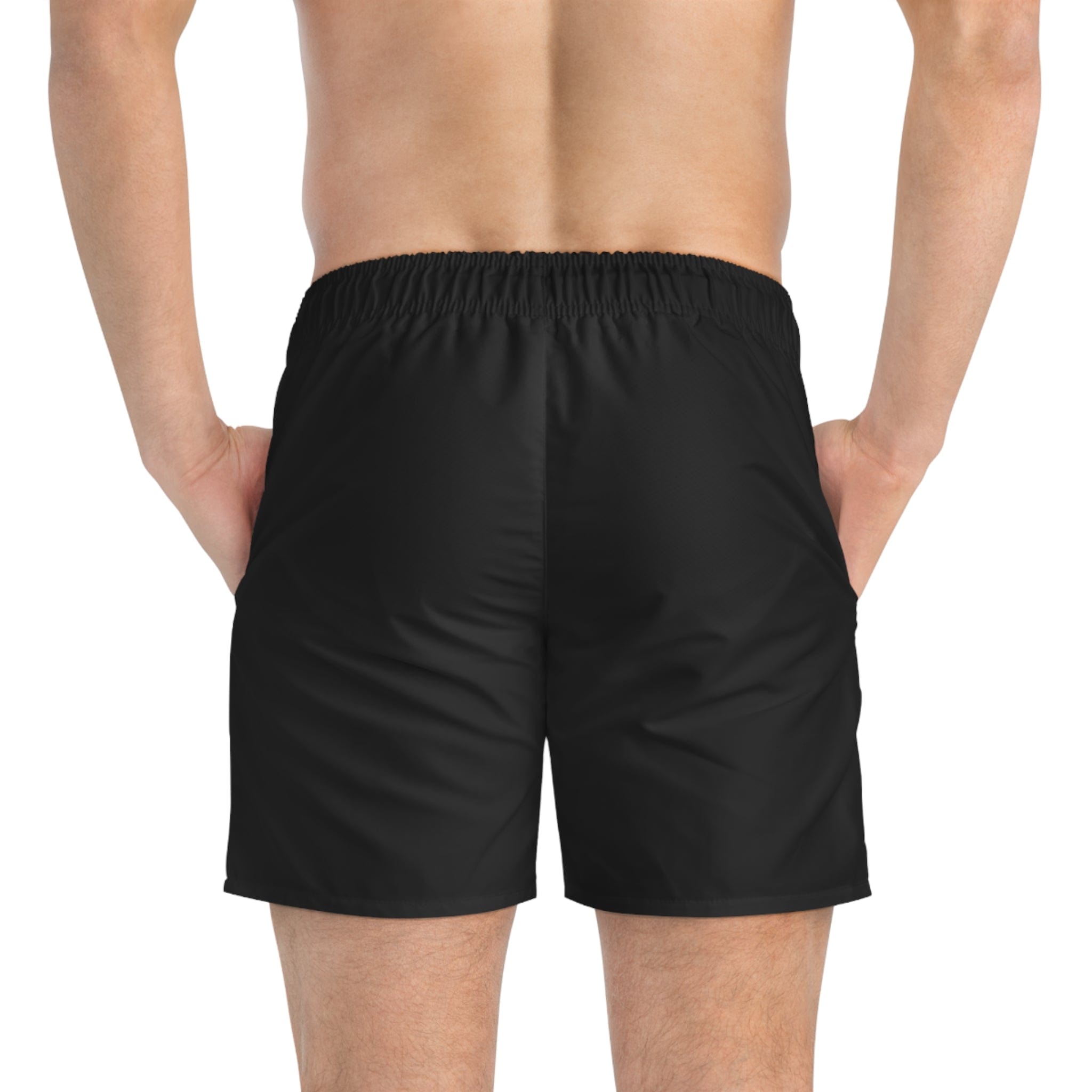 Black swimming on sale trunks mens