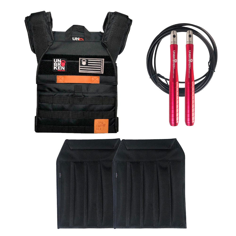 Weighted vest for online jumping